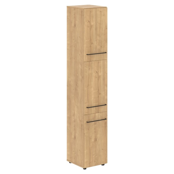 Шкаф колонка с 3-мя глухими малыми дверьми LHC 40.8 400х430х2253 LOFTIS оптом