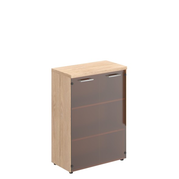 Шкаф со стеклянными дверьми и топом TMC 85.2 856х450х1203 TORR-Z оптом