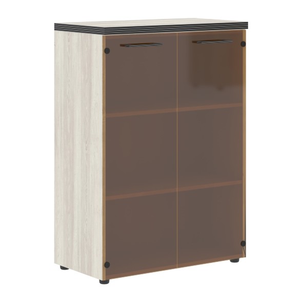 Шкаф со стеклянными дверьми и топом TMC 85.2 856х450х1203 TORR-Z оптом