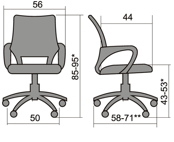 Кресло офисное Metta Metta CS-9 оптом