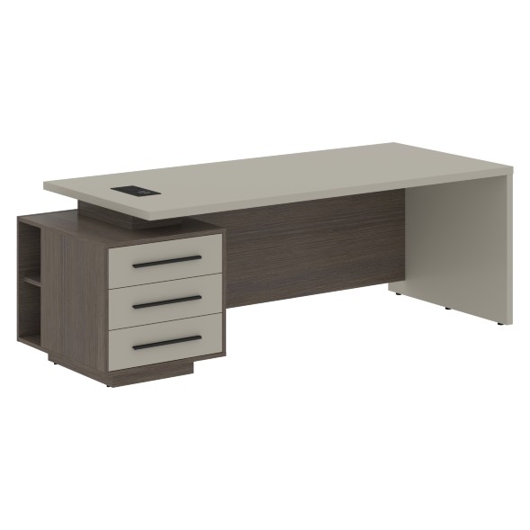 Стол руководителя с тумбой VCT 2290(L) 2200х900х750 VELION оптом