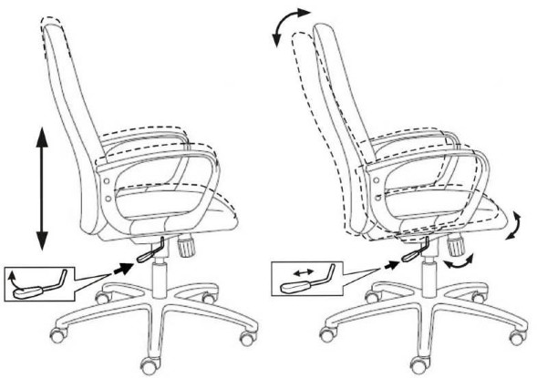 Кресло руководителя Бюрократ CH-808AXSN оптом