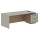 Стол руководителя с тумбой VCT 2290(R) 2200х900х750 VELION оптом