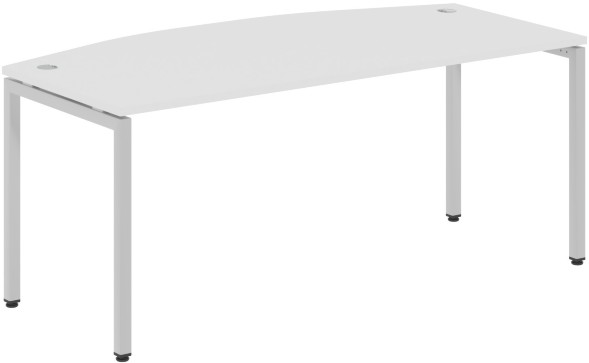 Стол руководителя XSET 189 Белый/Алюминий 1800х914х750 XTEN-S оптом