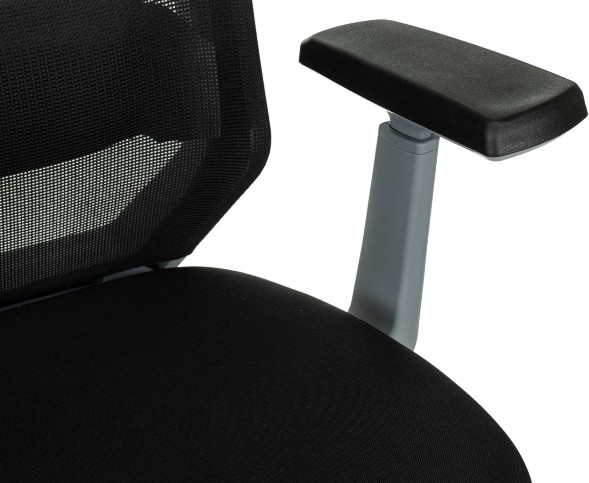 Кресло руководителя Бюрократ MC-G611NL-H черный Elastic-102 с подголов. крестов.4-луч. пластик пластик серый оптом