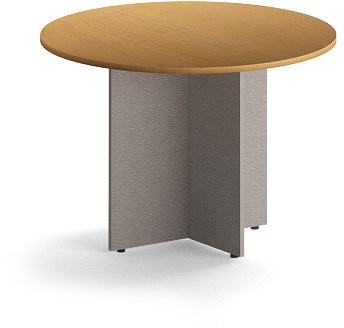 Стол переговорный ПРГ-1 Беларусь Клен/Металлик D-1100*755 оптом
