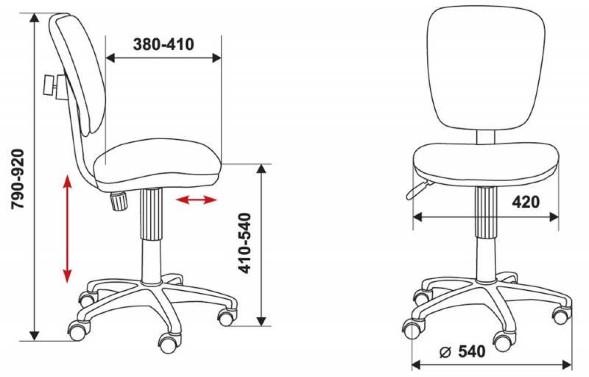 Кресло детское Бюрократ CH-204NX с рисунком оптом