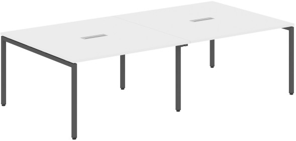 Конференц стол XSCT 2714 Белый/Антрацит 2764х1406х750 XTEN-S оптом