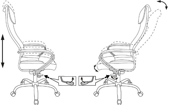 Кресло руководителя Бюрократ CH-609SL/ECO оптом
